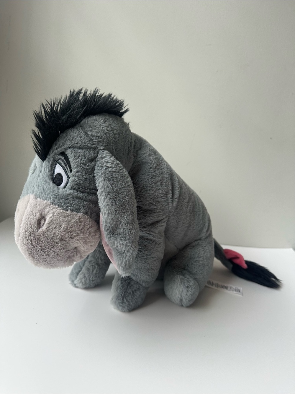 Vintage Disney Store Eeyore Plush 20” Large Jumbo Winnie the Pooh Removable Tail